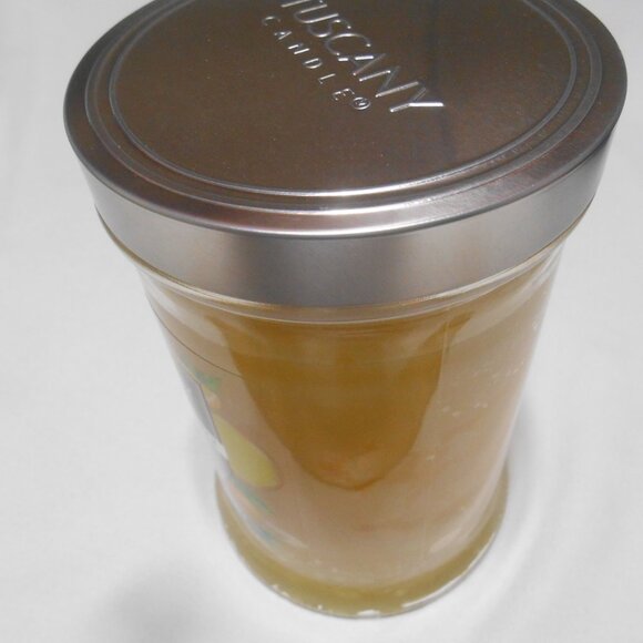 PREMIUM TUSCANY MARBLED LEMON SUGAR COOKIE CANDLE w/ ESSENTAIL OILS 18 OZS. 🎁🔥 - Picture 5 of 9